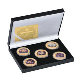 Conjunto de moedas comemorativas da guerra mundial, lembrança militar, presente colecionável para veterano, guerra mundial - Image 2