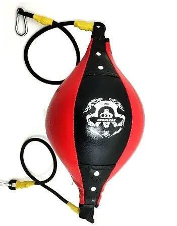 Bolsa de Boxe Inflável em PU Leather para Treinamento de Reflexo e Velocidade - Pêra Dupla de Alta Qualidade