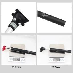 Zoom espigão de suspensão de bicicleta 27.2/28.6/30.0/30.4/30.8/31.6/33.9mm * 350mm mtb amortecedor selim mtb/dh/bmx peças de bicicleta - Image 6