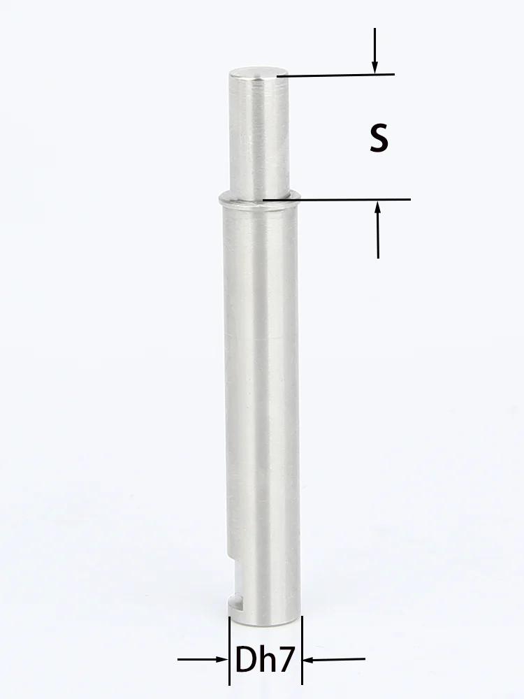 Parafuso de corpo de aço inoxidável leve, Micro Spring Plungers, Parafuso de Ajuste Plano, QB512, 304, 2mm, 3mm, 4mm, 5mm - Image 1