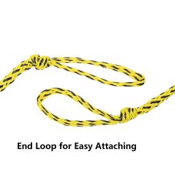 Corda de esqui aquático para kneeboard, Boating Tow Ropes, Heavy Duty, Tubos rebocáveis, 60 pés, 1 a 3 pessoas - Image 5