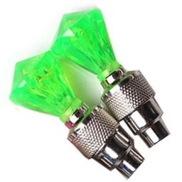 Bicicleta Válvula Caps com LED Light Baterias, Bicicleta Acessórios, Raios de Roda, Pneu Ciclismo Luz, Lanterna Lâmpada, Novo - Image 3