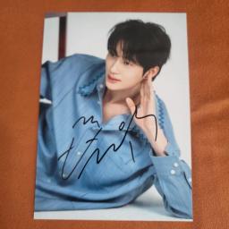 Adorável Corredor-Sun Kim Hye Yoon Foto autografada, K-POP Coleção, 2023B, 5*7 - Image 5
