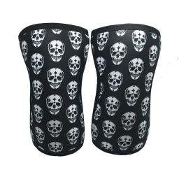 Neoprene Sports Joelheiras de Joelheira para Musculação, Compressão Halterofilismo, Treinamento Crossfit Presanceado, Bench Press, Ginásio, 7mm - Image 1