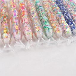 Moda diamantes arte caneta universal redondo quadrado broca glitter diy artesanato resina ergonômico artesanal acessórios conforto aperto - Image 2