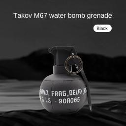 Modelo tático de Granada de Fumaça Bouncing Granada de Fumaça Airsoft Paintball Jogo M67 Burst Explosão de água de mina CQB 3pcs - Image 1