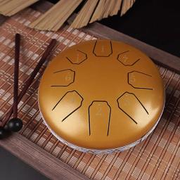 Tambor de Língua Profissional para Yoga Meditação, Instrumentos de Percussão, Mini Bateria Etérea, Mão Infantil, 8 Tons, 8 Tons, Presente Profissional - Image 2