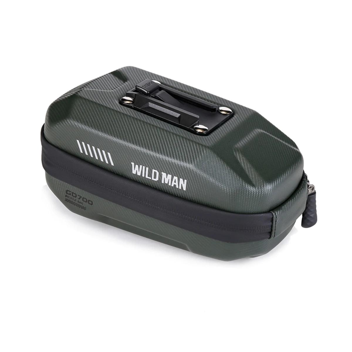 WILD MAN GD700 Bolsa traseira para mountain bike - Bolsa de selim à prova d'água com casca dura de EVA para bicicleta de estrada e equipamentos de ciclismo - Image 1