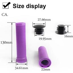 Punhos de bicicleta ODI Silicone, antiderrapante, guiador de absorção de choque, Bar End Plug colorido, Bike Part, Road, MTB, 22mm - Image 3