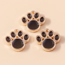 Esmalte Colorido Gato e Cachorro Pata Encantos, DIY Handmade Brincos, Pulseiras e Colares, Fazer Jóias, Artesanato Acessórios, Novos - Image 5