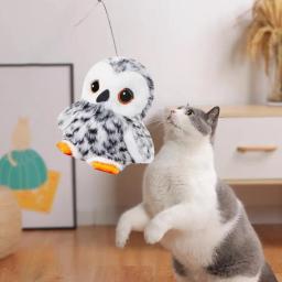 Flapping Bird Toy para Gatos, Recarregável, Toque Ativado, Gatinho, Interativo, Interior, Exercício, Brinquedos, Adequado para Animais de Estimação, Suprimentos - Image 5