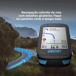 GEOID CC600 Velocímetro de computador de bicicleta inteligente sem fio com WIFI automático ANT Odômetro IPX7 Sistema de navegação de bicicleta - Image 3