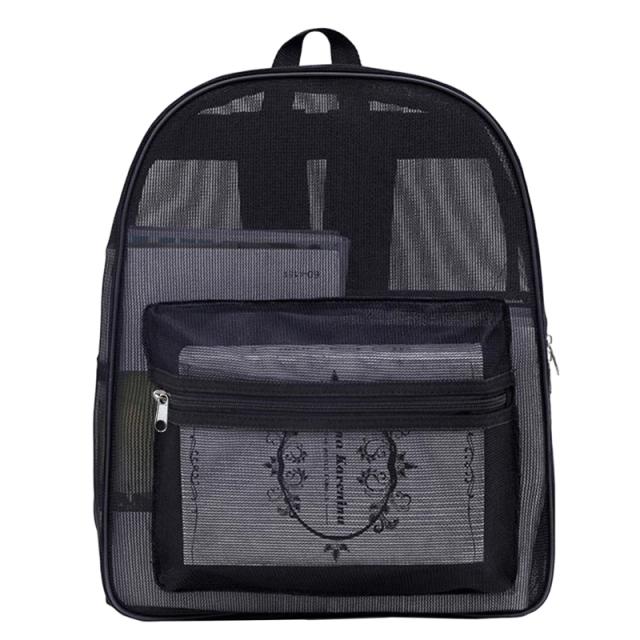 Mochila de malha versátil para esportes, natação, viagens e estilo ao ar livre