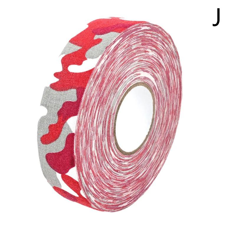 2.5cm x 25m fita de pano de hóquei no gelo fitas de vara de hóquei para treinamento de prática exercício tênis squash raquete esportes badminton aperto - Image 1