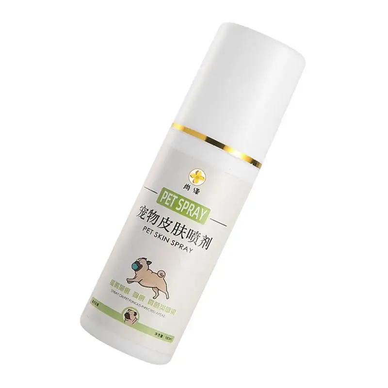 Auxílio curativo para cães e gatos, Spray para feridas, Reparação da pele, Spray anti coceira, Suprimentos de saúde, 100ml - Image 1