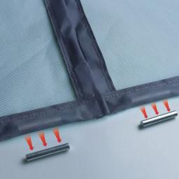 2021 nova cortina de porta de tela magnética anti-mosquito net voar inseto tela malha fechamento automático tamanho personalizado fácil instalação - Image 4