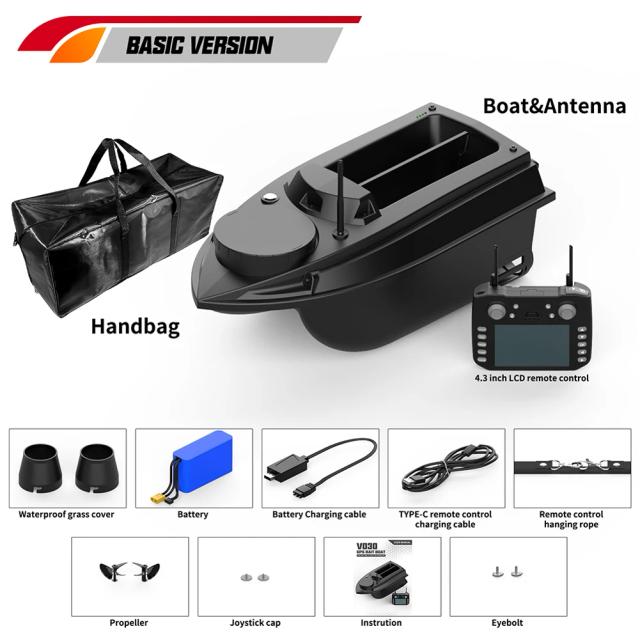 GPS Fishing Bait Boat Navigation Support 800m 6.6 lbs