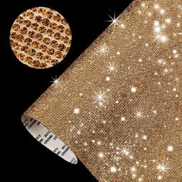 1 folha 12x20cm auto adesivo de cristal strass cola fita diamante decoração diy adesivo para artes artesanato decoração do telefone do carro - Image 2