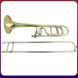 Desempenho profissional Bb/F Tenor Trombone Instrumentos Musicais com Caso Bocal Amarelo Latão Corpo Lacquer Finish - Image 6