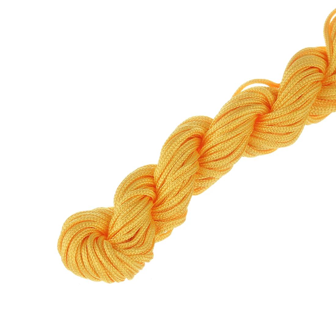 Poliéster trançado fios cabos para fazer ornamentos, artesanato DIY, materiais de costura, acessórios de vestuário, 14-28Yards, Lot, 1mm, 1.5mm - Image 1