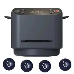 360 °   Máquina rotativa automática de revendedor de cartas 2 em 1, ferramenta de negociação de embaralhamento de cartas, dispositivo de pôquer para festa em casa - Image 1