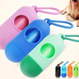 Saco De Lixo Portátil Em Forma De Bala, Suprimentos De Limpeza Para Animais De Estimação, Caixa De Armazenamento - Image 1