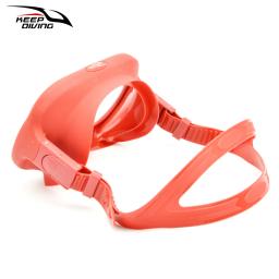 Máscara de mergulho livre para adultos, máscara de mergulho, óculos profissionais, equipamento anti-nevoeiro, roupa de pesca subaquática 1 pc - Image 3