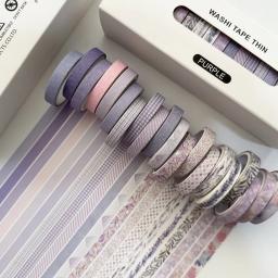 Conjunto de fitas Washi vintage, Scrapbooking DIY Journal Papelaria, Fitas Mascaradas, Art Supplies Deco, Etiqueta do presente, 20 pcs - Image 2