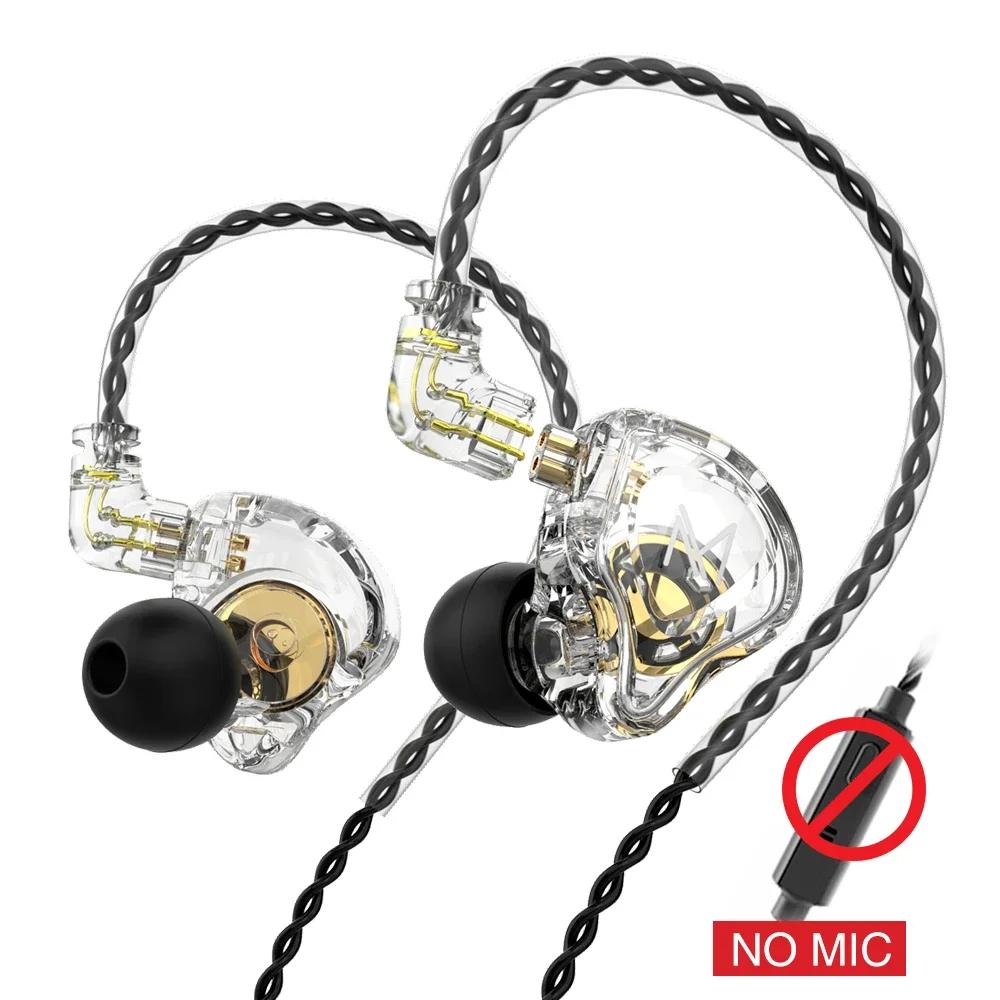 TRN-fone de ouvido com cancelamento de ruído, DJ dinâmico, monitor HIFI, fones de ouvido esportivos, MT1, ST5, Kirin MT4, MT3 - Image 1