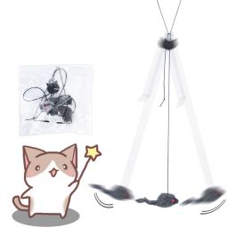 Vara engraçada interativa para gato, acessório durável, brinquedo colorido, suprimentos de entretenimento popular, alta qualidade - Image 5