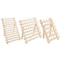 Suporte linha dobrável 30/80/120 carretéis costura bordado rack organizador parede pendurado cones prateleira - Image 1