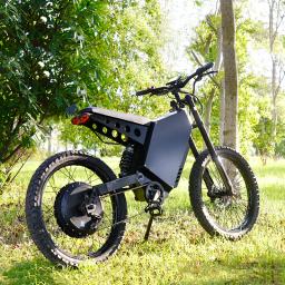 Bicicleta elétrica fora de estrada com pneu gordo, E-bike, 72V, 12000W, 75Ah, velocidade máxima de 120 km, h, bateria de lítio, 8000W - Image 3