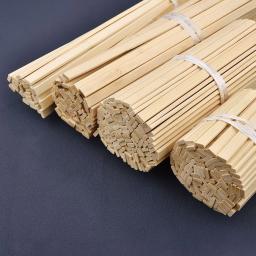Fatia de passador de bambu plana para artesanato e modelismo, materiais para móveis bricolage, durável, modelo de construção, ferramenta para madeira, 5-40cm - Image 3