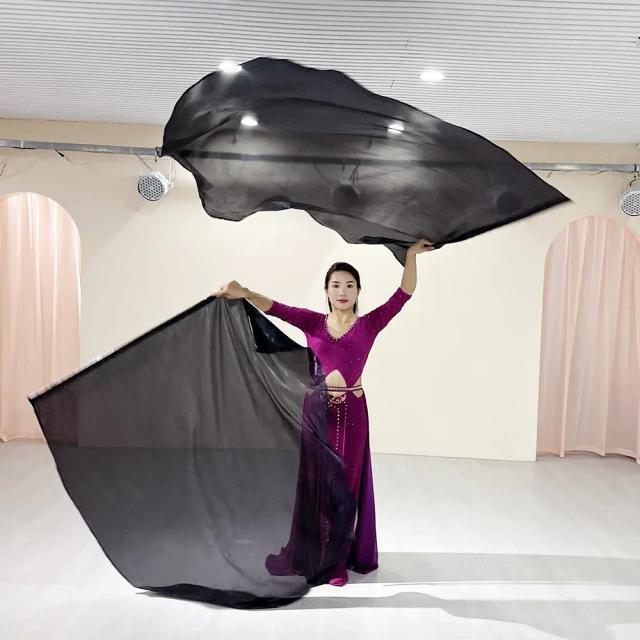 Acessórios Coloridos para Dança Esportiva e Louvor com Trajes de Igreja e Bandeiras Telescópicas 140x140cm
