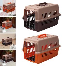 Hard Sided Pet Transport Cage, Pet Carrier Crate Box para Camping - Image 4