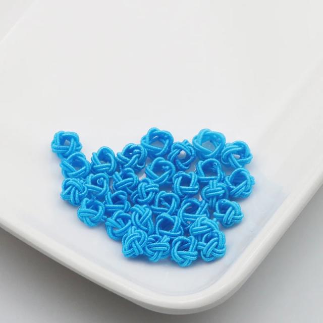 Fivela de Corda Trançada Colorida para Acessórios DIY: Ideal para Jóias, Chapéus e Pulseiras com Design de Abacaxi em 6mm