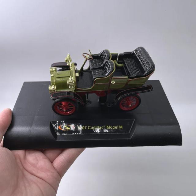Carro Clássico Diecast Alloy 1:32 de 1907 - Modelo Colecionável para Adultos, Lembrança e Decoração de Exibição