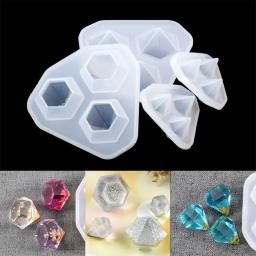 DIY Diamante Pingente Silicone Mold Keychain Jóias Artesanato Fazendo Mold Diamantes Epoxy Resin Mould - Image 6