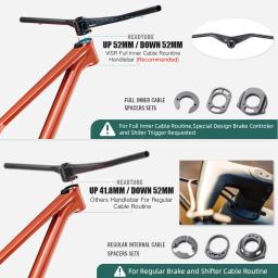 2025 LEXON TALUS Quadro de Carbono MTB 29er Bicicleta de Montanha 148*12mm Conjunto de Quadros de Bicicleta de Carbono 15/17/19 polegadas BOOST 29er Peças de Ciclismo - Image 5