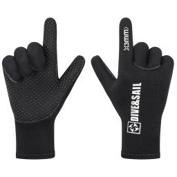3mm/5mm neoprene luvas de mergulho para homens mulheres inverno surf snorkeling canoa luvas para homens - Image 4