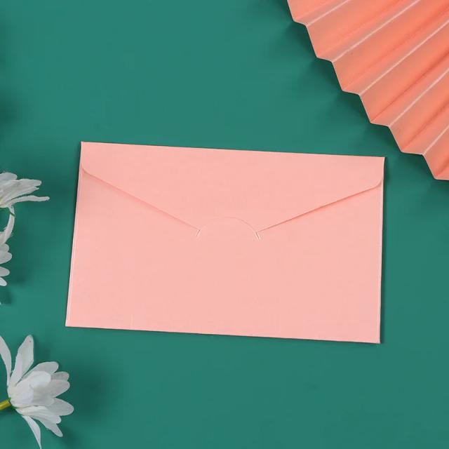 Envelope Multifunções Doce de Papel - 50 Unidades para Convites, Presentes e Projetos DIY (22x11cm)