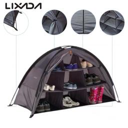 Waterproof Camping Cabinet Tent, Armazenamento ao ar livre Tent, Compacto e Portátil, 9 Prateleiras - Image 1