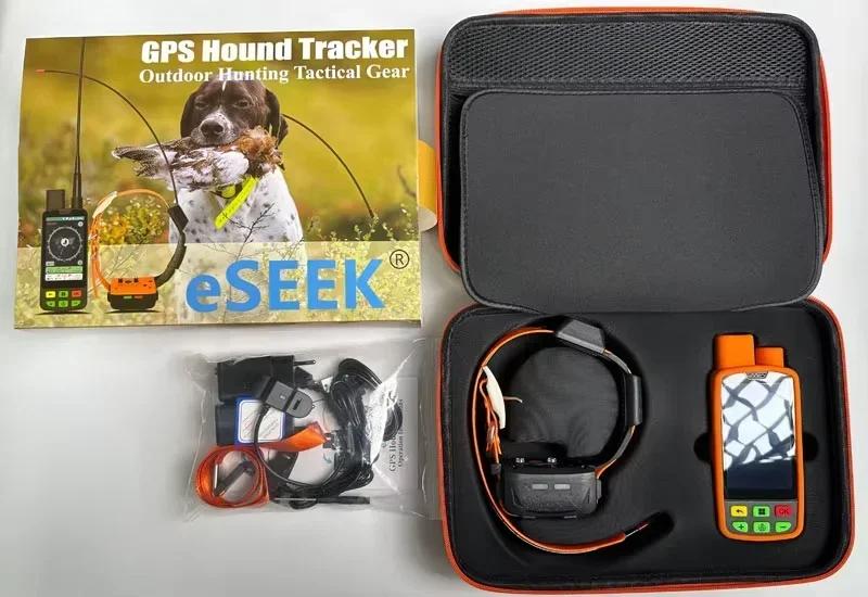 Eseek GPS Hunter Dog Tracker para cães de caça Suprimentos de treinamento para animais de estimação com portátil e coleira APP grátis Dispositivo inteligente à prova d'água - Image 1