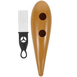 Instrumento musical com raspador, Ferramenta multifuncional de treinamento musical Guiro Latin Percussion Instruments - Image 2