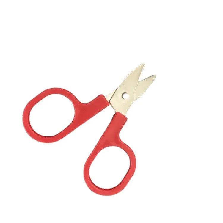 Mini extensão de corte de papel de viagem ao ar livre tesoura de pesca multi-função tesoura delicada dobrável pequena tesoura de zinco-liga - Image 1