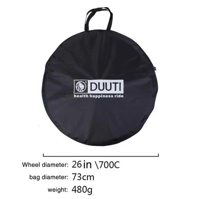 Bolsa Impermeável de Nylon para Transporte de Bicicletas - Acessório Prático para Rodas 26", 27,5" e 29"