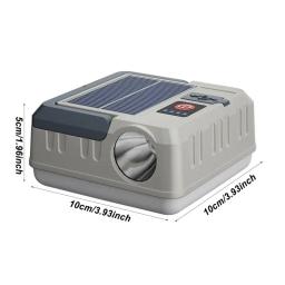 Lanterna de acampamento solar led luz de acampamento solar lanternas recarregáveis à prova dwaterproof água ao ar livre luz portátil acampamento - Image 6