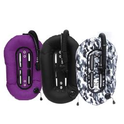 BCD Flutuabilidade Compensador para Mergulho, Donut Wing, Único Tanque, Engrenagem Mergulhador Profissional, Snorkeling, Roxo, 30lbs - Image 5