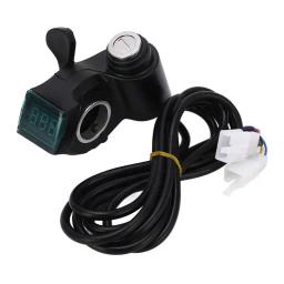 12v 24 36v 48v 250w 350w 500 800 1000w kit controlador do motor da bicicleta elétrica com alça e tomada de fiação capa - Image 5