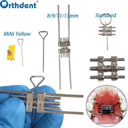 Parafuso de expansão dental de aço inoxidável, Ortodontic Swivel Keys Expander, Rapid Palatal Frame Type, Mini Dentistry Tools, 8 9 11 13 - Image 2